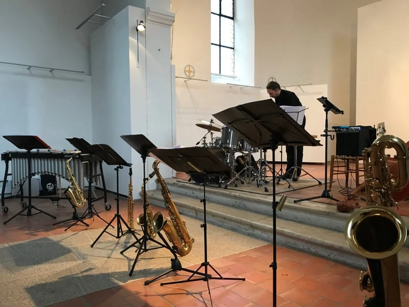 Jazzkonzert in feierlicher Atmosphäre
